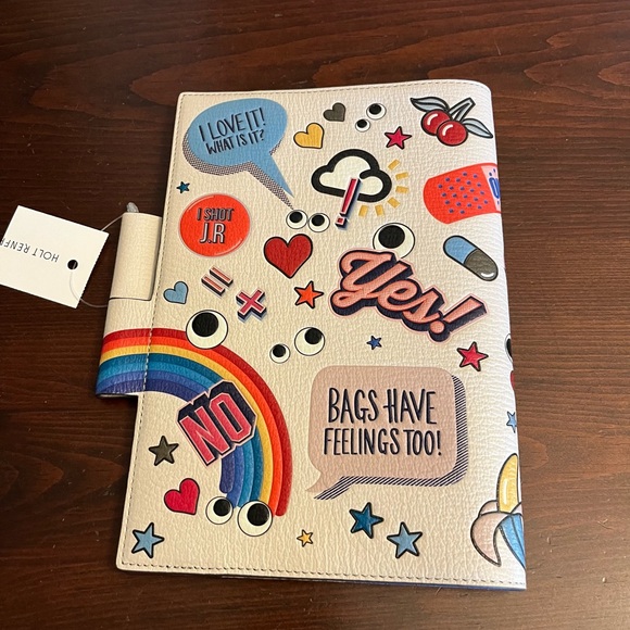 Anya Hindmarch All Over Stickers A5 Journal. - Picture 4 of 9